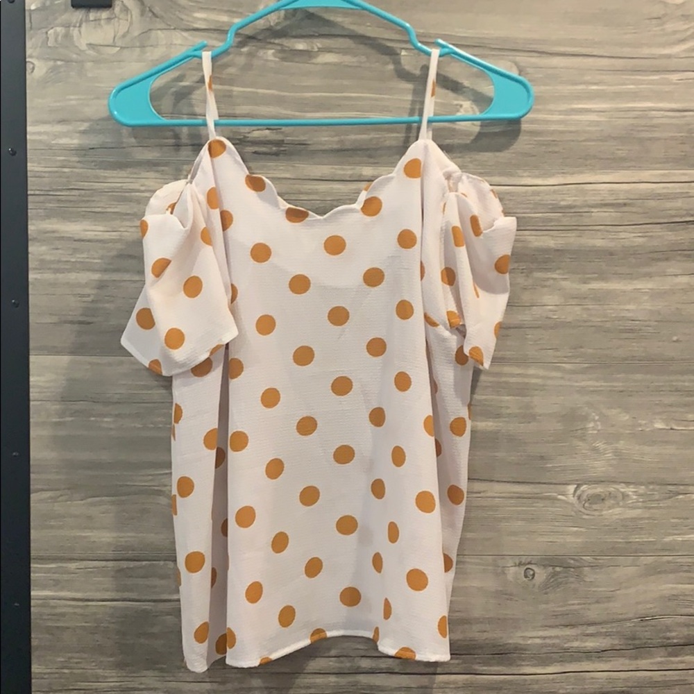 Polka dotted Blouse
